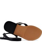 Michael Kors De piele flip flops Koko