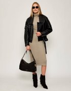 Michael Kors De piele geantă pe umăr NOLITA