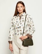 Michael Kors De piele geantă poștaș Jet Set Small