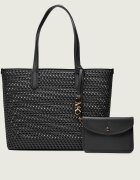 Michael Kors De piele geantă shopper + borsetă ELIZA