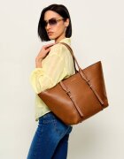 Michael Kors De piele geantă shopper MOORE