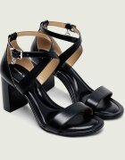 Michael Kors De piele sandale cu toc gros ALEXA FLEX