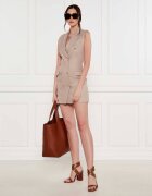Michael Kors De piele sandale cu toc gros Irene