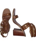 Michael Kors De piele sandale cu toc gros Irene