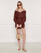 Michael Kors De piele sandale cu toc gros Serena