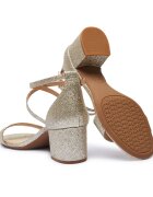 Michael Kors De piele sandale cu toc gros Serena