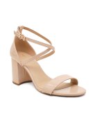 Michael Kors De piele sandale cu toc gros SOPHIE
