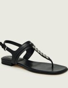 Michael Kors De piele sandale Marcia