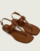 Michael Kors De piele sandale Marcia