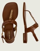 Michael Kors De piele sandale Marcia