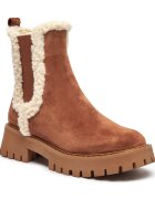 Michael Kors Ghete chelsea Asher | shearling | piele întoarsă