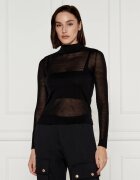 Michael Kors Guler înalt | Slim Fit cu adaos de cașmir