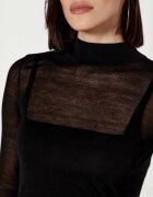 Michael Kors Guler înalt | Slim Fit cu adaos de cașmir