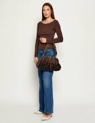 Michael Kors Pantofi ALINA FLEX KITTEN PUMP cu adaos de piele