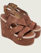 Michael Kors Platforme Raven | piele întoarsă