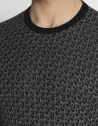 Michael Kors Pulover MICRO SIGNATURE | Slim Fit