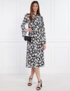 Michael Kors Rochie cu cordon cu adaos de mătase