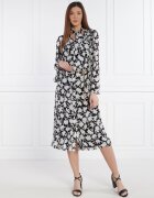 Michael Kors Rochie cu cordon cu adaos de mătase
