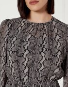 Michael Kors Rochie LS MOCK
