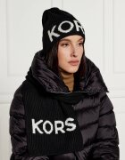 Michael Kors Șal + căciulă FISHERMAN'S RIB cu adaos de lână