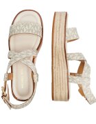 Michael Kors Sandale Lynn cu adaos de piele