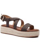 Michael Kors Sandale Lynn cu adaos de piele