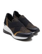 Michael Kors Sneakers Geena cu adaos de piele