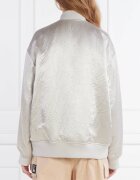 MM De satin geacă bomber | Oversize fit cu adaos de lână