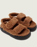 Moon Boot De lână sandale | shearling