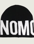 Moschino Cu două fețe căciulă cu adaos de lână și cașmir