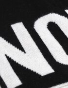 Moschino Cu două fețe căciulă cu adaos de lână și cașmir