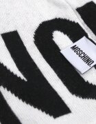 Moschino Cu două fețe căciulă cu adaos de lână și cașmir