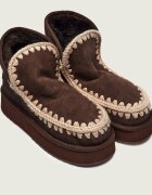 Mou Bocanci Mini Eskimo Platform | lână | piele întoarsă