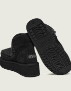 Mou Bocanci Mini Eskimo Platform | lână | piele întoarsă