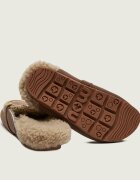 Mou Căptușite mules (încălțăminte) Winter Bio Slide | piele întoarsă | shearling