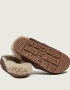 Mou Căptușite mules (încălțăminte) Winter Bio Slide | piele întoarsă | shearling