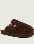 Mou De lână mules (încălțăminte) Curly Clog Eskimo | shearling