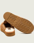 Mou De lână mules (încălțăminte) Curly Clog Eskimo | shearling