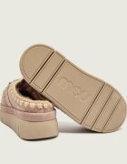 Mou Mules (încălțăminte) Bounce welt clog suede cu adaos de lână | piele întoarsă