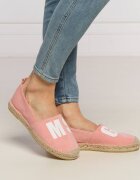 MSGM Espadrile cu adaos de piele