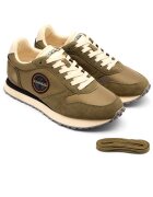 Napapijri Sneakers cu adaos de piele