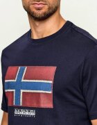 Napapijri Tricou S - Flag Tiki SS | Relaxed fit