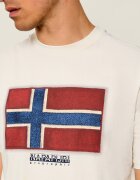 Napapijri Tricou S - Flag Tiki SS | Relaxed fit
