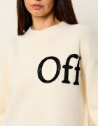 OFF-WHITE De lână pulover Bookish | Loose fit