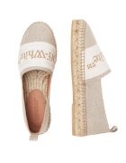 OFF-WHITE Espadrile cu adaos de piele