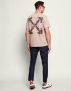 OFF-WHITE Tricou HERALDIC TRESHOLD ARROWS | Slim Fit