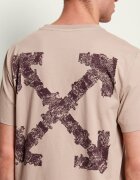 OFF-WHITE Tricou HERALDIC TRESHOLD ARROWS | Slim Fit