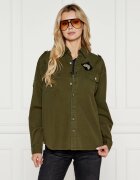ONE TEASPOON Cămașă Aviator Eagle | Oversize fit