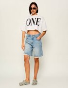 ONE TEASPOON De blugi bermude Rebel Rise | Loose fit | high waist