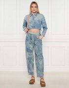 ONE TEASPOON De blugi cămașă BUBBLE | Cropped Fit